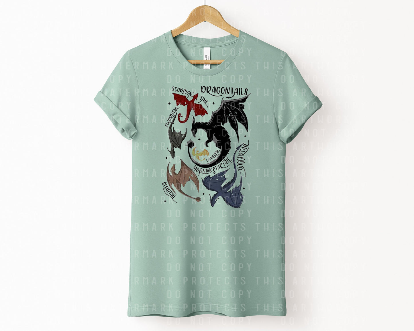 Dragontails Graphic Tee