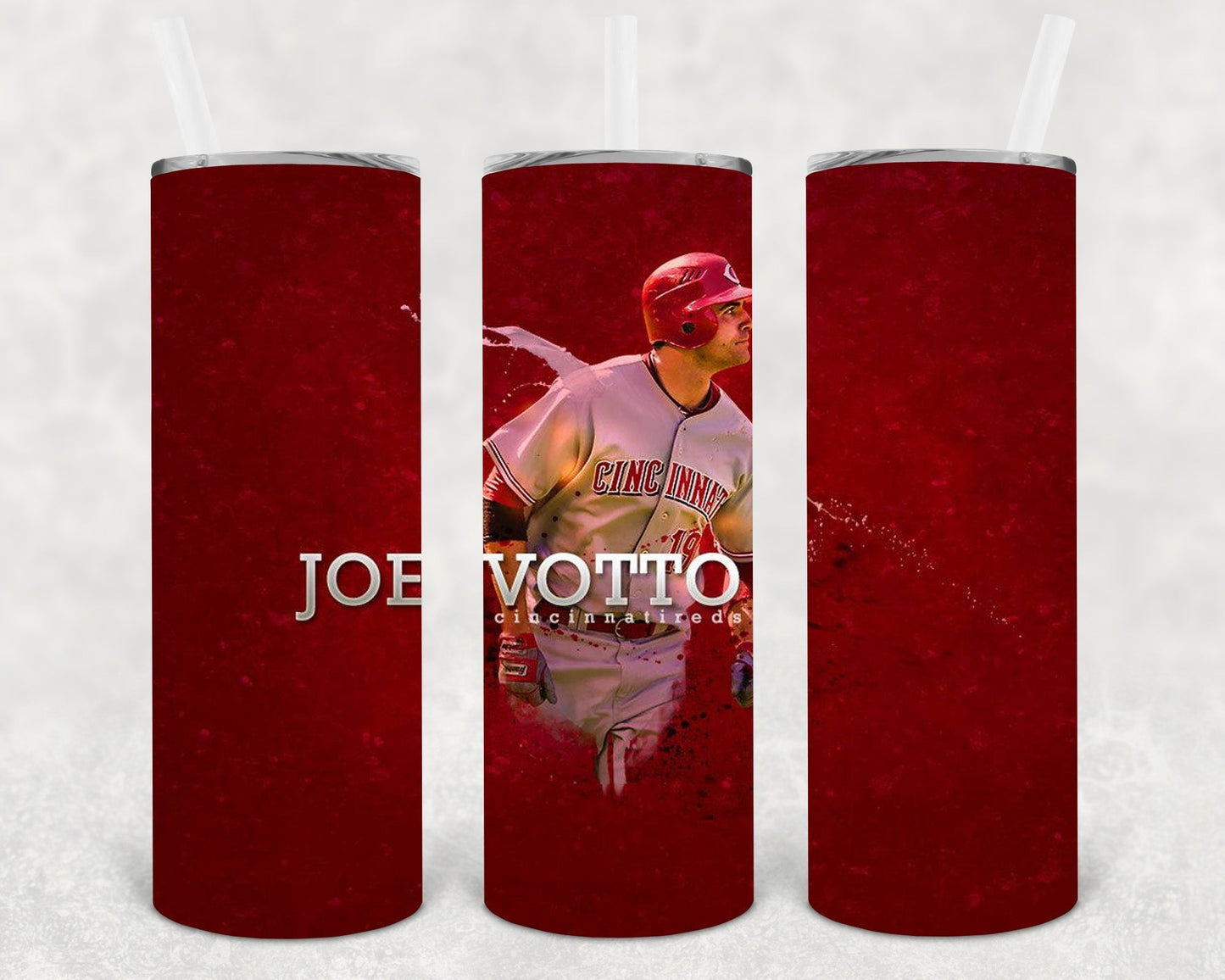 Joey Votto 20 oz Skinny Tumbler