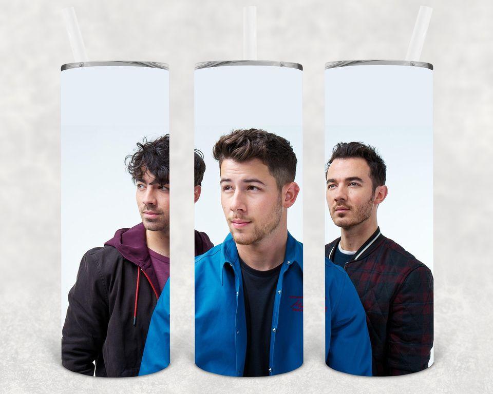 Jonas Brothers 20 oz Skinny Tumbler