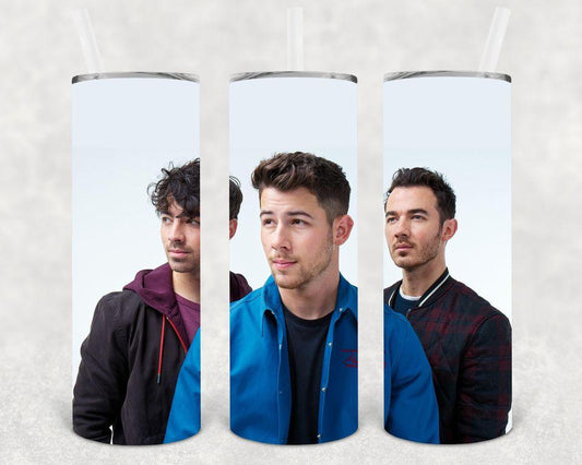 Jonas Brothers 20 oz Skinny Tumbler