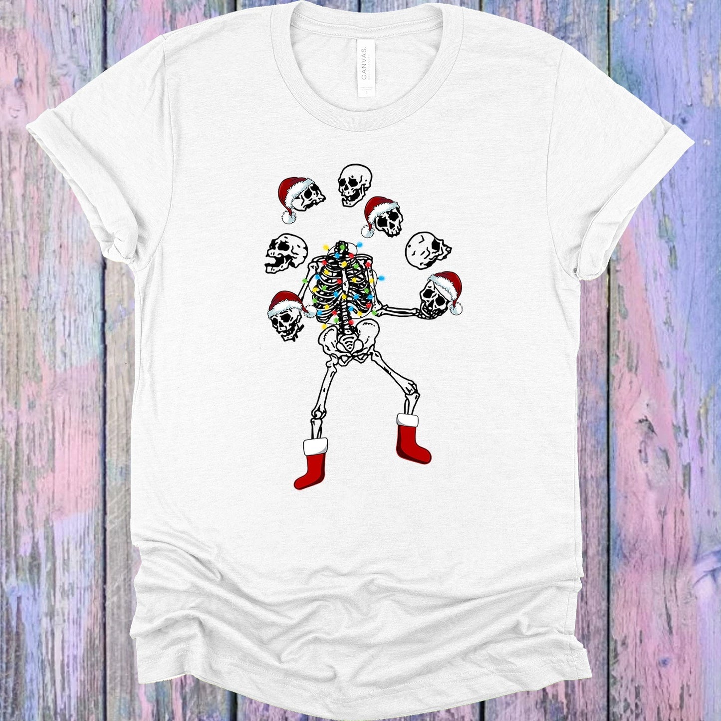 Juggling Skeleton Graphic Tee