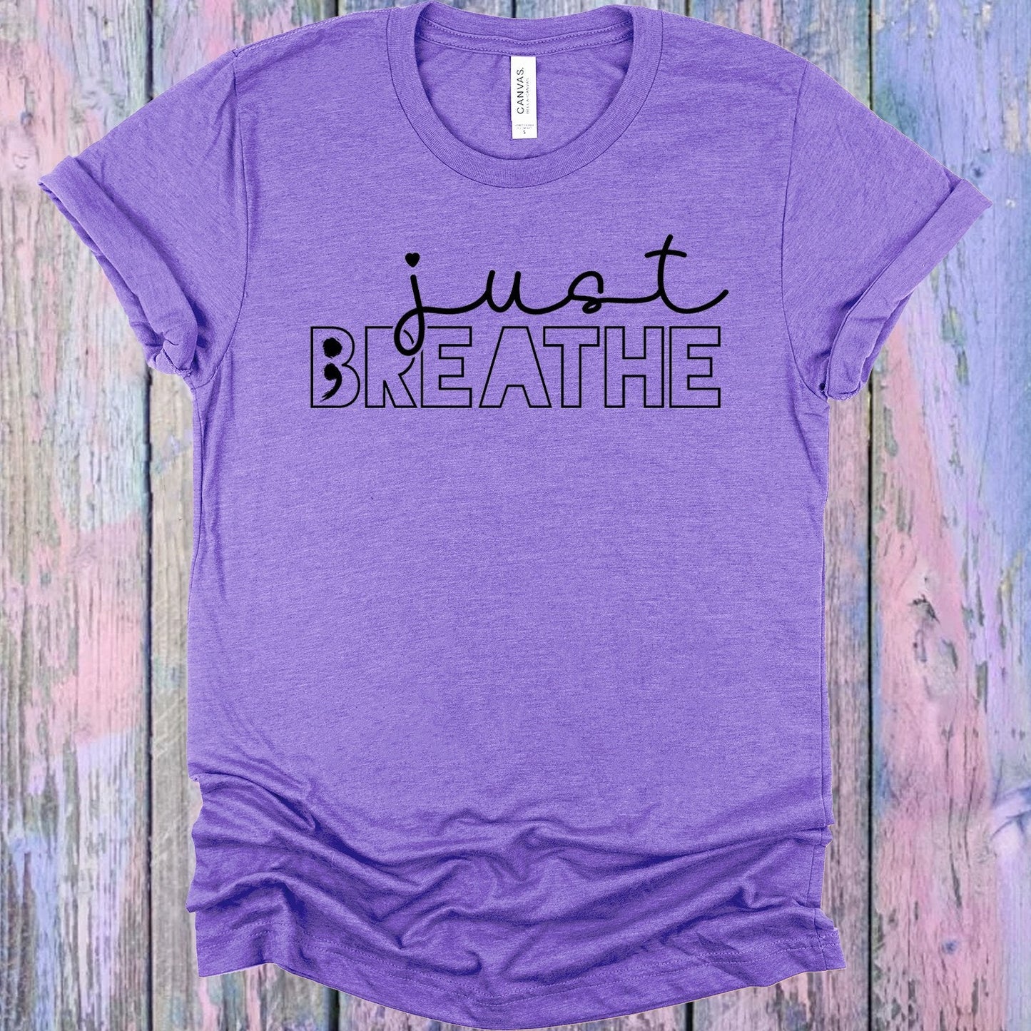 Just Breathe Graphic Tee