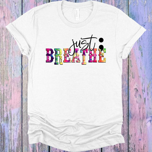 Just Breathe Graphic Tee
