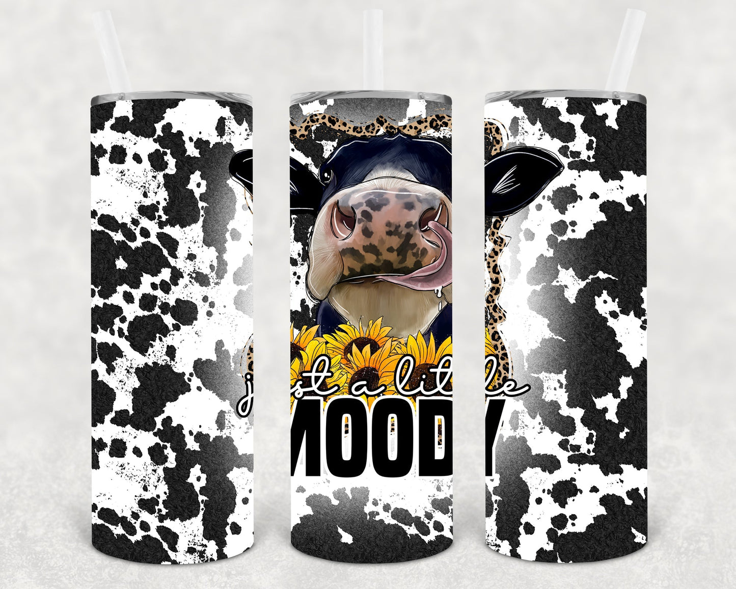 Just a Little Moody 20 oz Skinny Tumbler