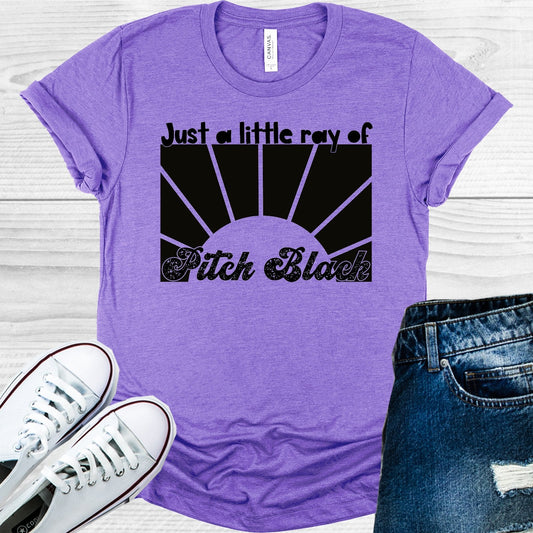 Just a Little Ray of Pitch Black Graphic Tee