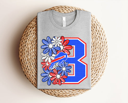 Floral B Graphic Tee