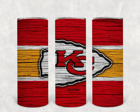 Kansas City Chiefs 20 oz Skinny Tumbler