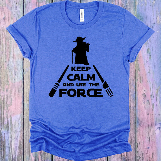 Keep Calm and Use the Force Graphic Tee