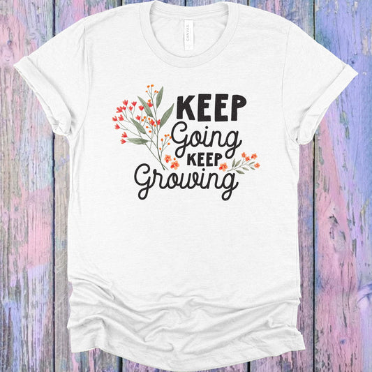 Keep Going Keep Growing Graphic Tee