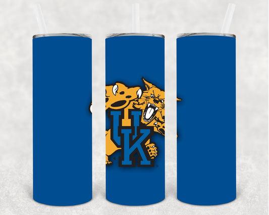 Kentucky Wildcats 20 oz Skinny Tumbler