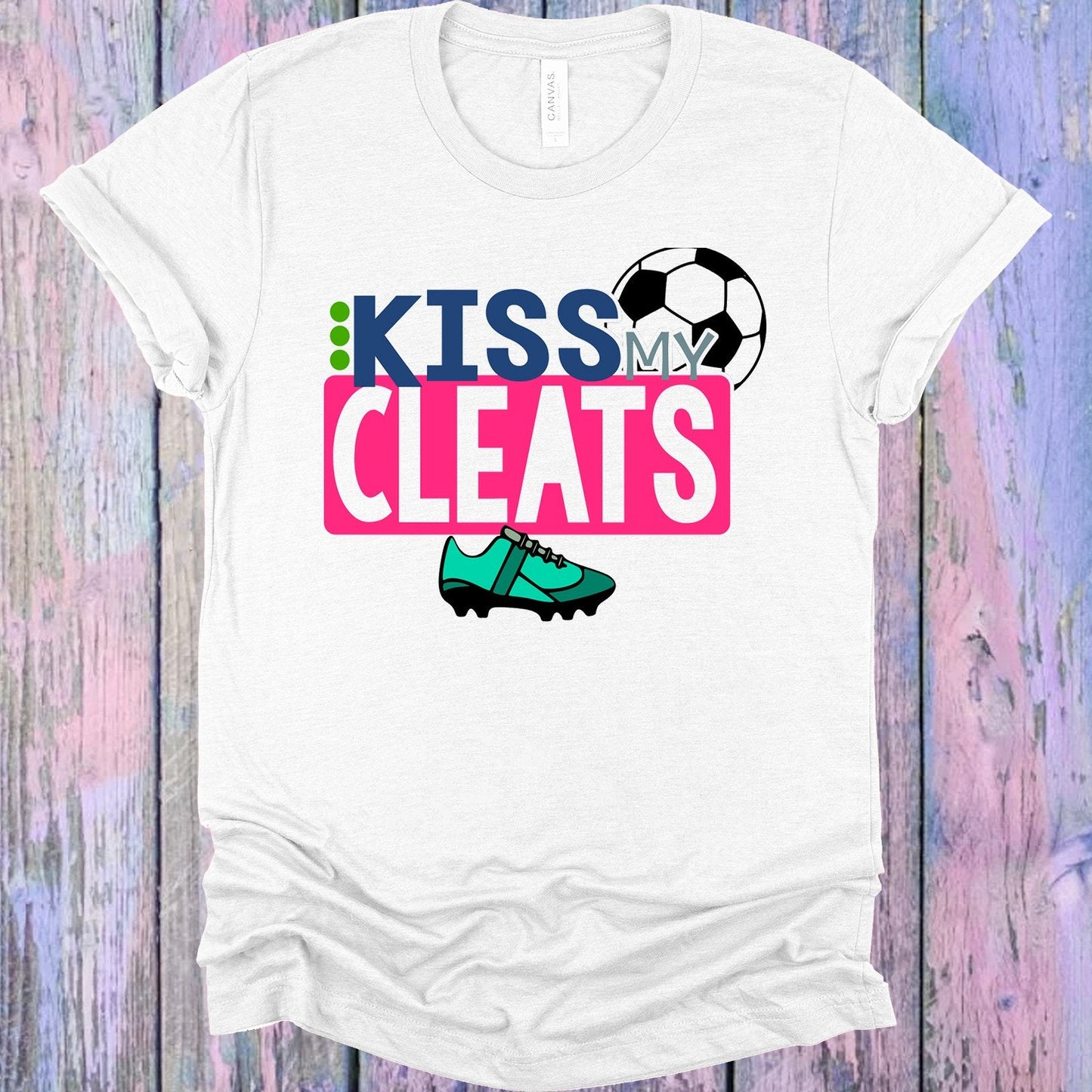 Kiss My Cleats Graphic Tee
