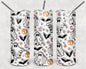 Ghosts Puffy 20 oz Skinny Tumbler