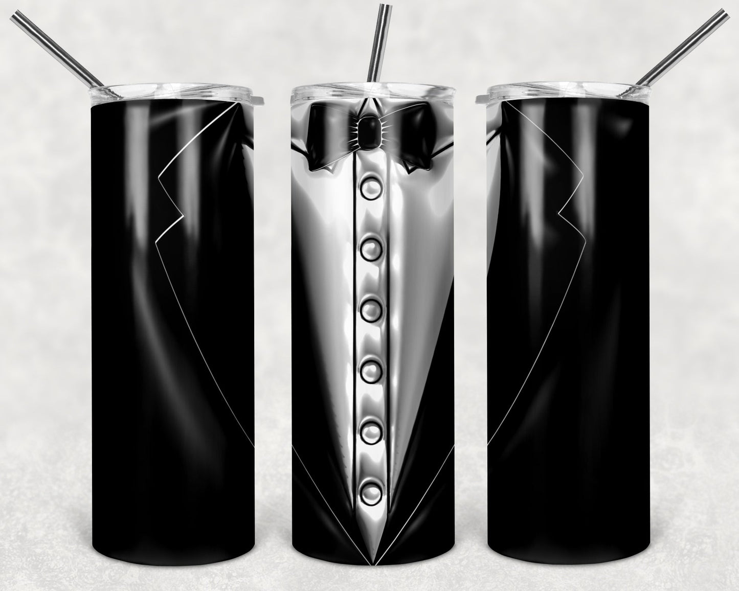 Groom Puffy 20 oz Skinny Tumbler