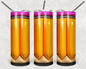 Pencil Puffy 20 oz Skinny Tumbler