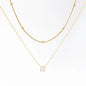 Layered Double Chain Necklace