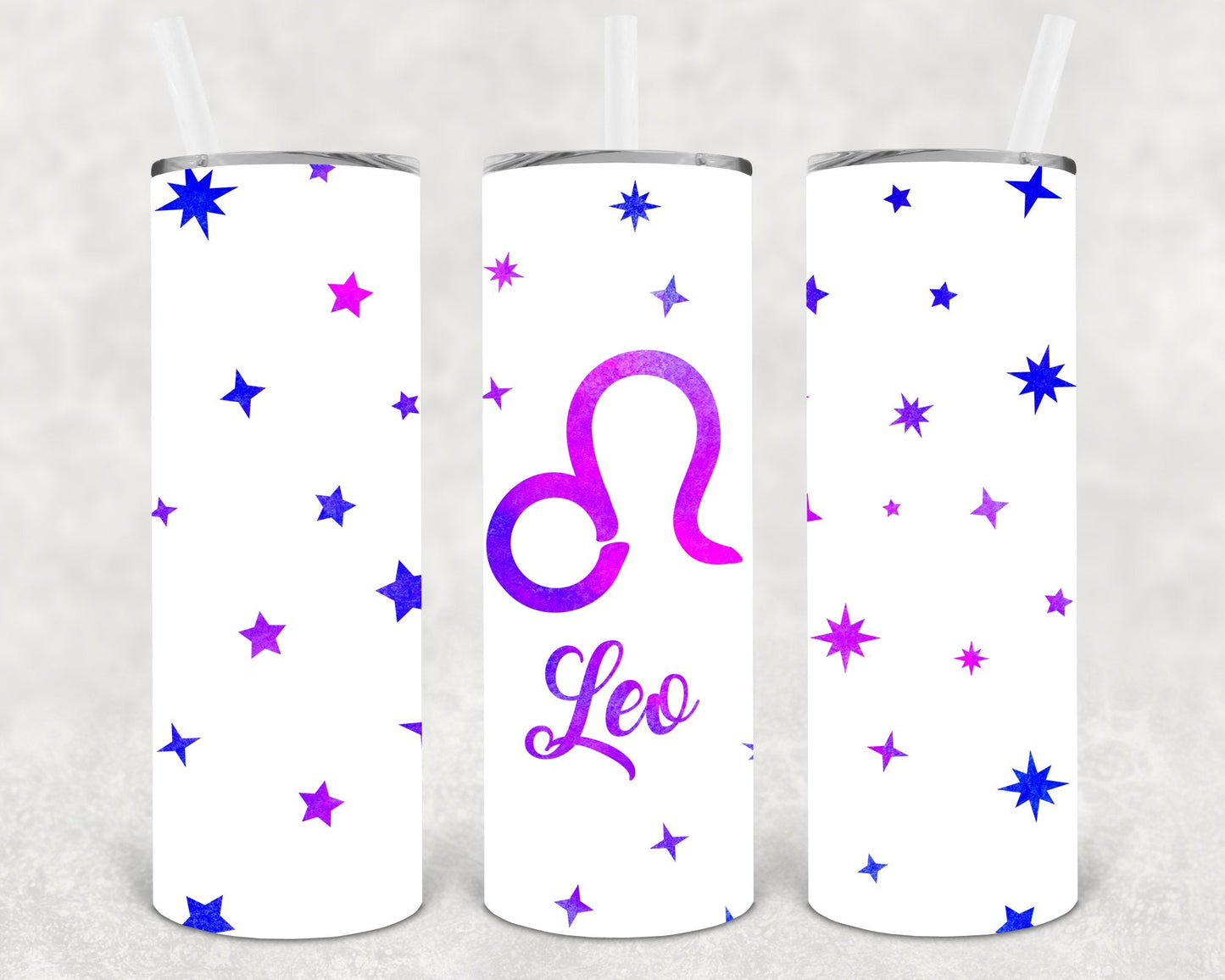 Leo 20 oz Skinny Tumbler