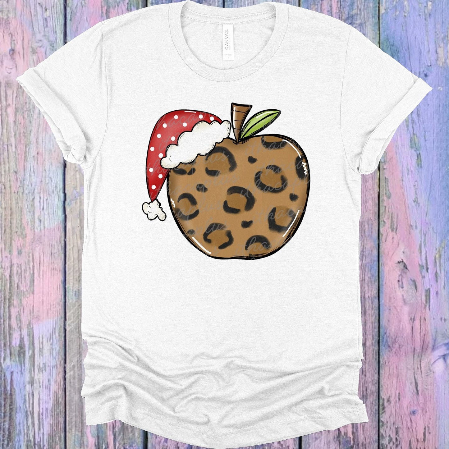 Leopard Apple Graphic Tee
