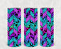 Leopard Chevron 20 oz Skinny Tumbler