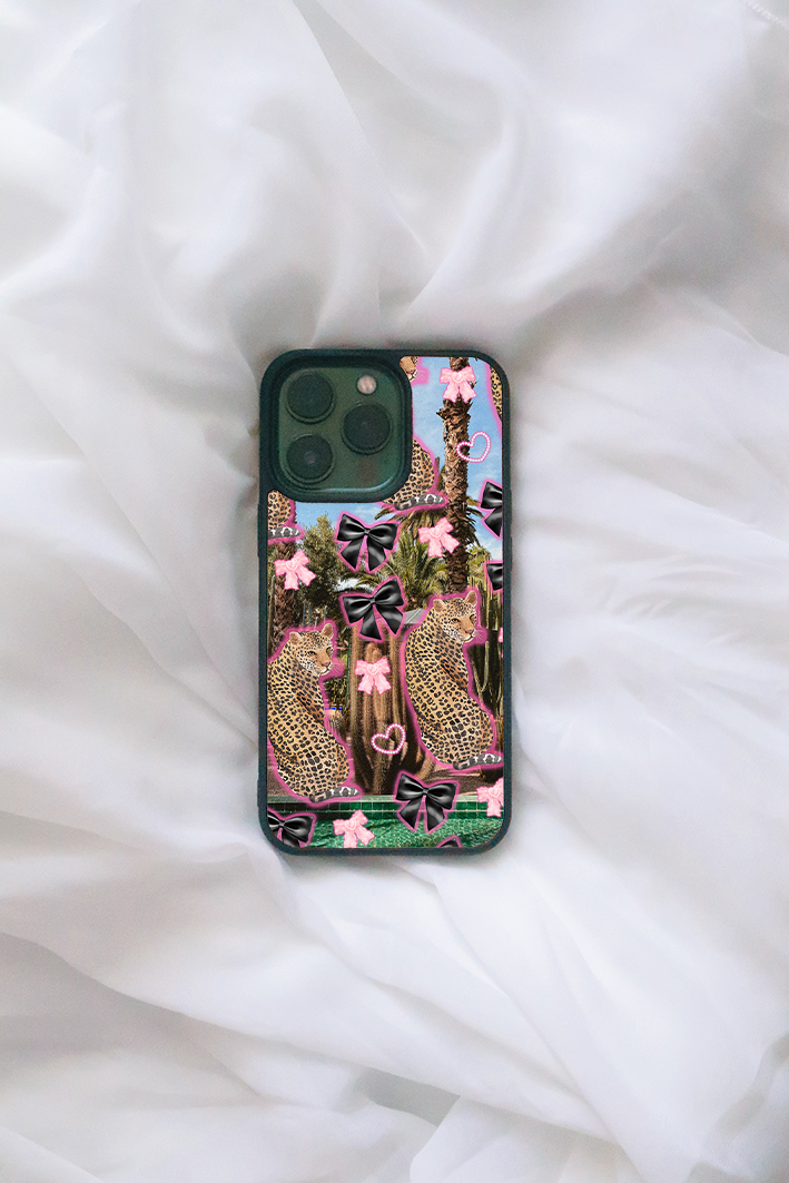 Leopard Coquette iPhone Case