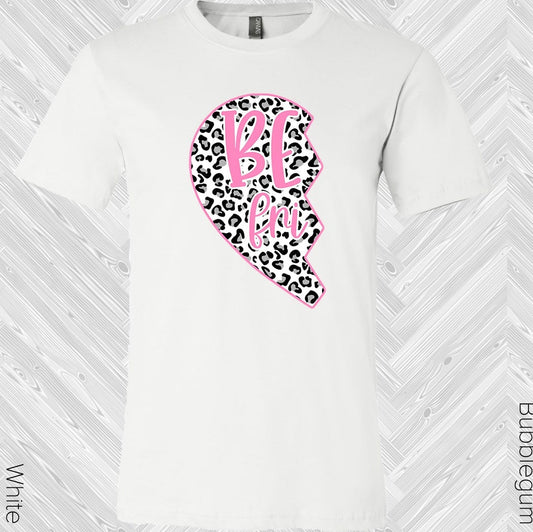 Leopard Heart Best Friend (Left Shirt in Photo) Graphic Tee