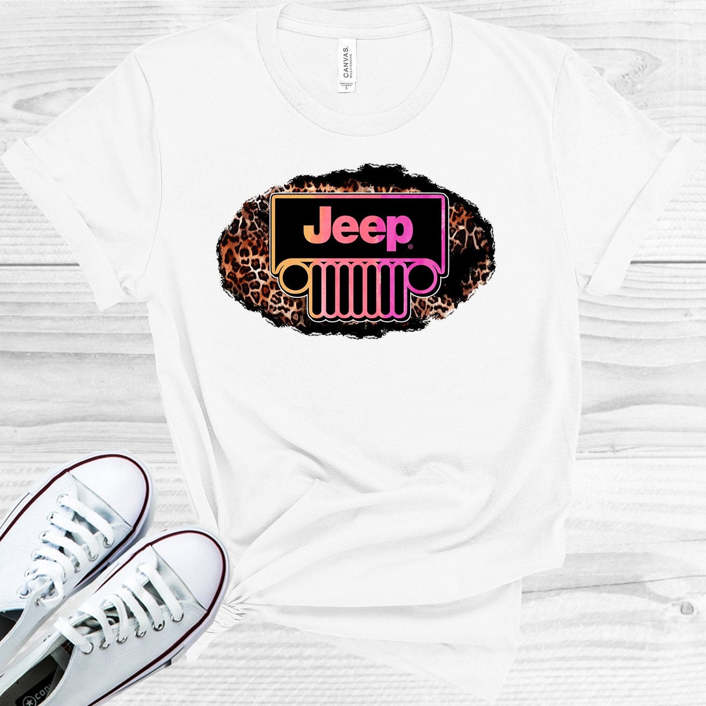 Leopard Jeep Graphic Tee
