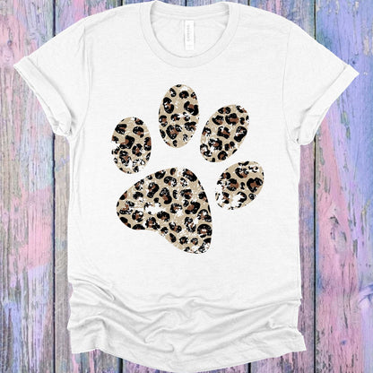 Leopard Paw Graphic Tee