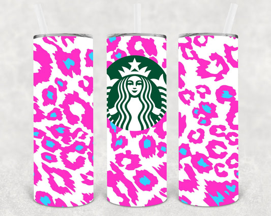 Leopard SB 20 oz Skinny Tumbler