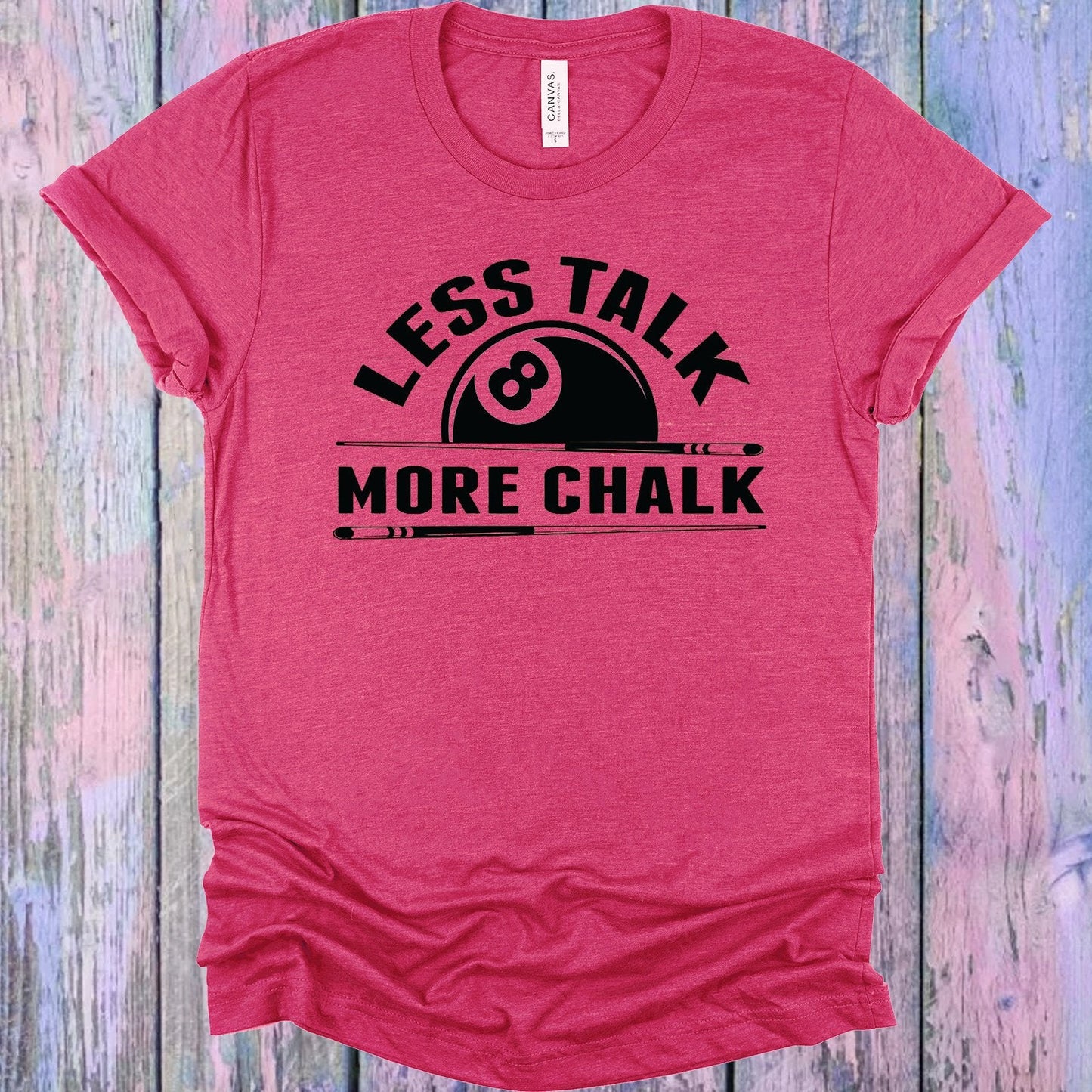 Less Talk More Chalk Graphic Tee