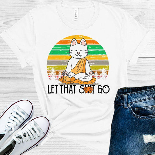 Let That Sh** Go (Cat) Graphic Tee