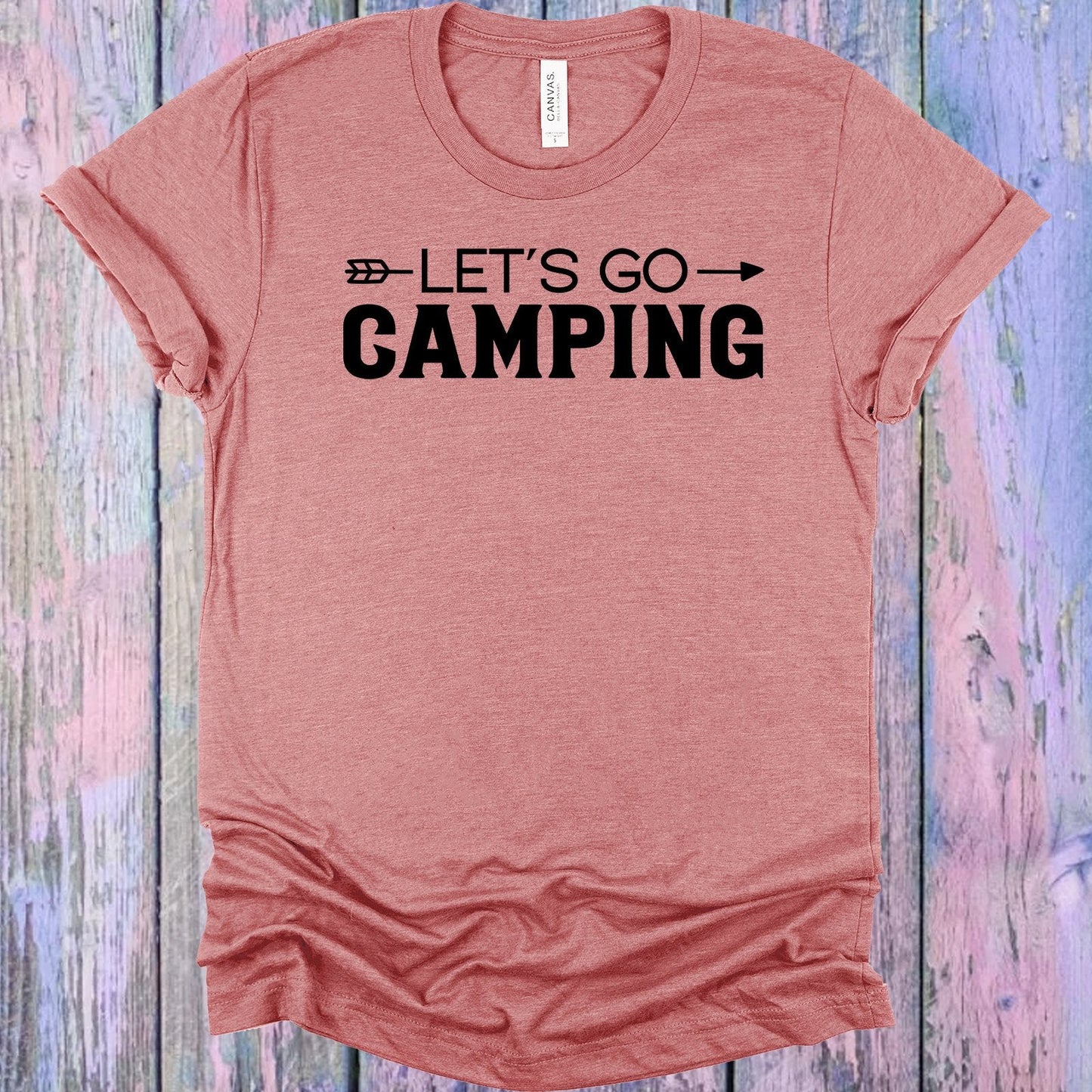 Let's Go Camping Graphic Tee