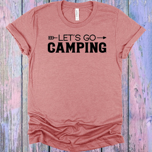 Let's Go Camping Graphic Tee