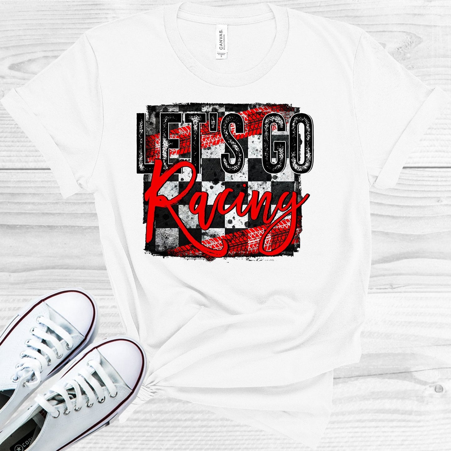 Let's Go Racing Graphic Tee