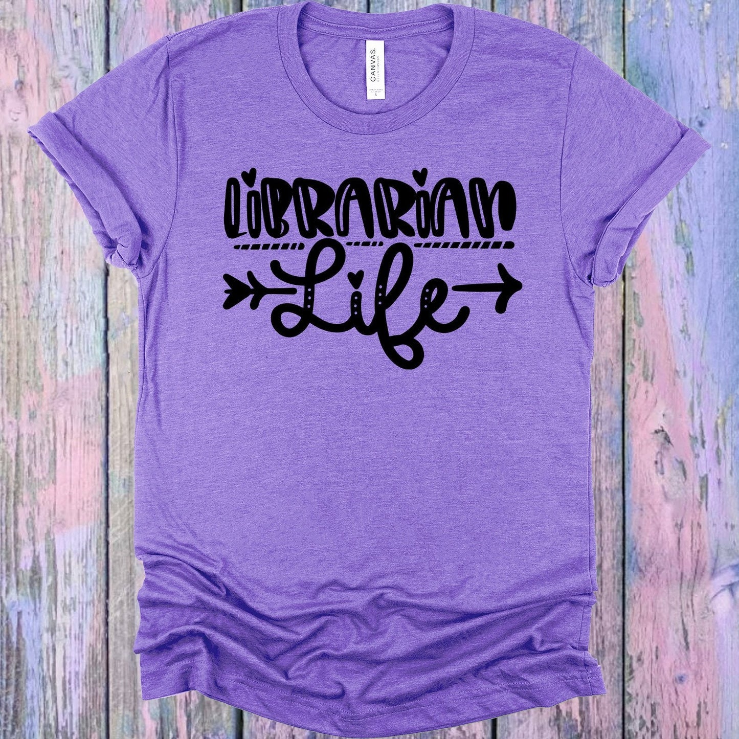 Librarian Life Graphic Tee