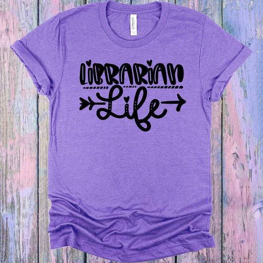 Librarian Life Graphic Tee