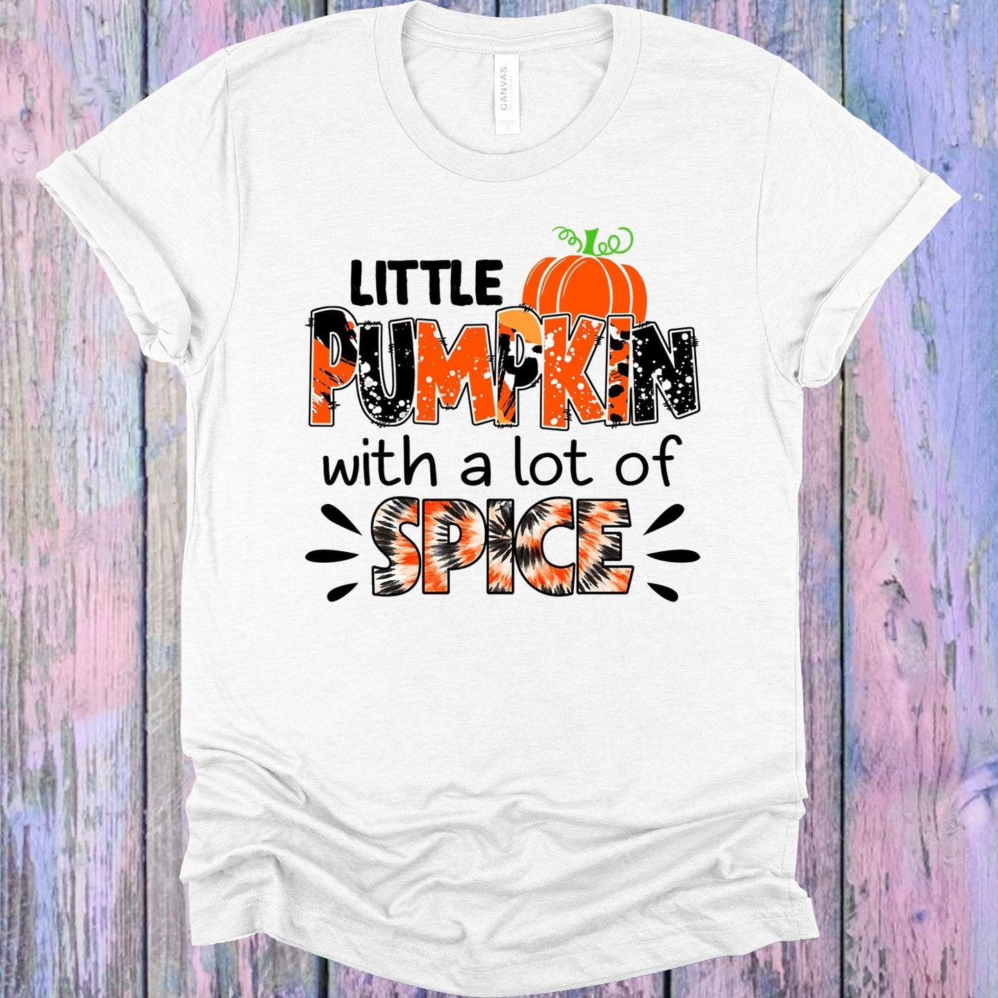 Little Pumpkin with a Lot of Spice Graphic Tee