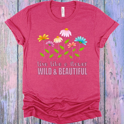 Live Like a Flower Graphic Tee
