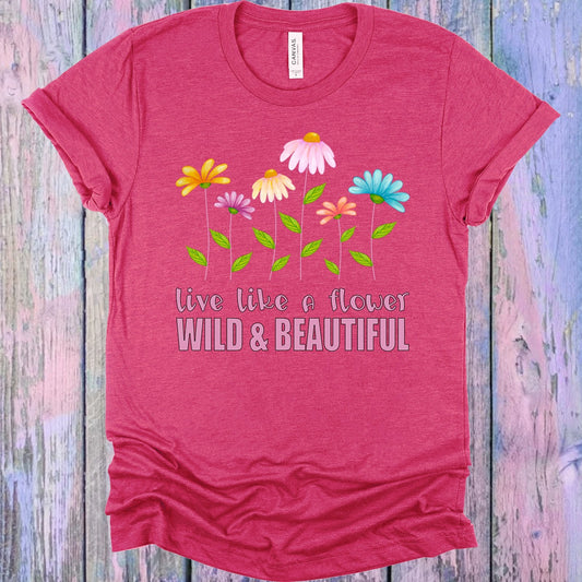 Live Like a Flower Graphic Tee