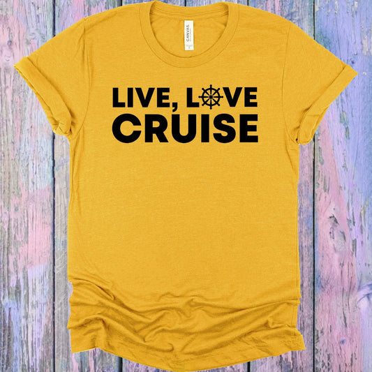 Live Love Cruise Graphic Tee