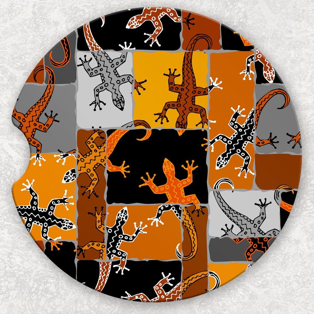 Car Coaster Set - Lizards