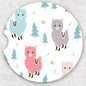 Car Coaster Set - Llama