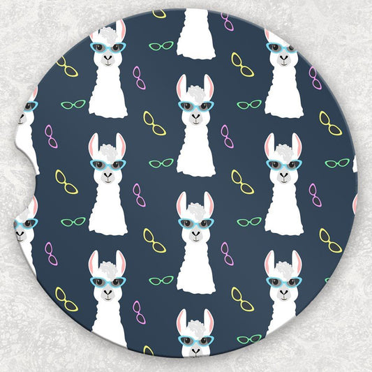 Car Coaster Set - Llama