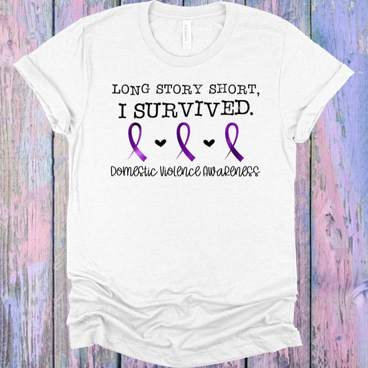 Long Story Short I Survived Graphic Tee