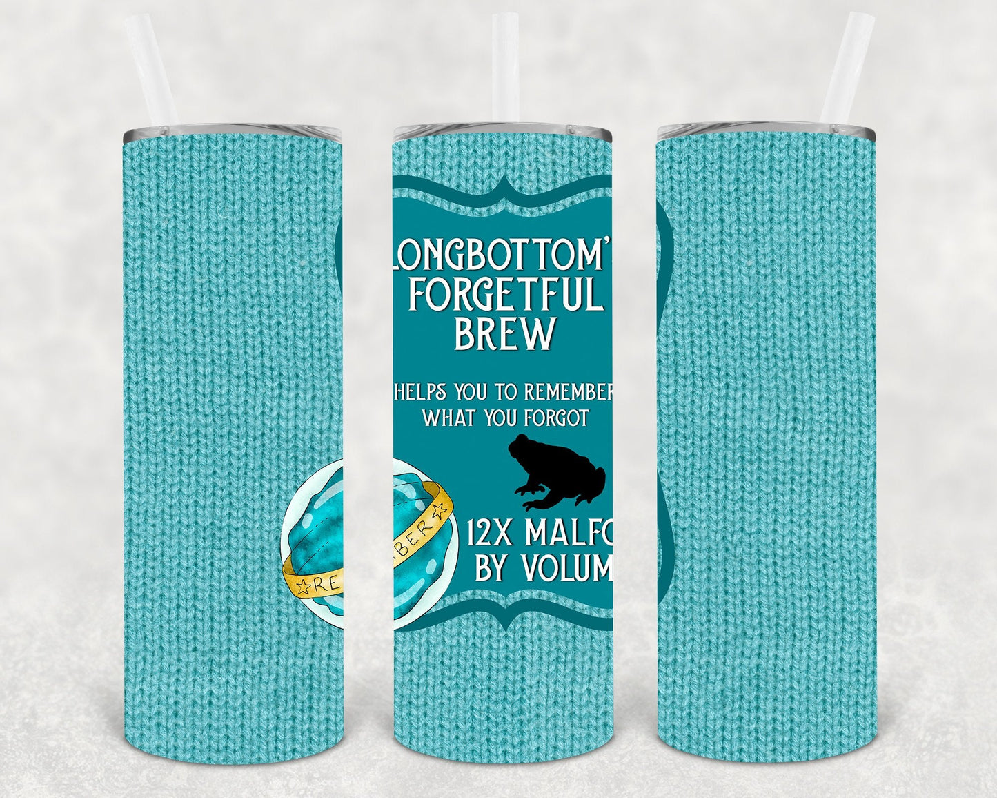 Longbottom's Forgetful Brew 20 oz Skinny Tumbler