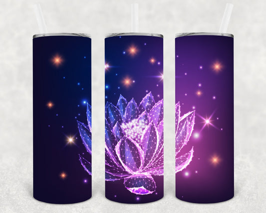Lotus 20 oz Skinny Tumbler
