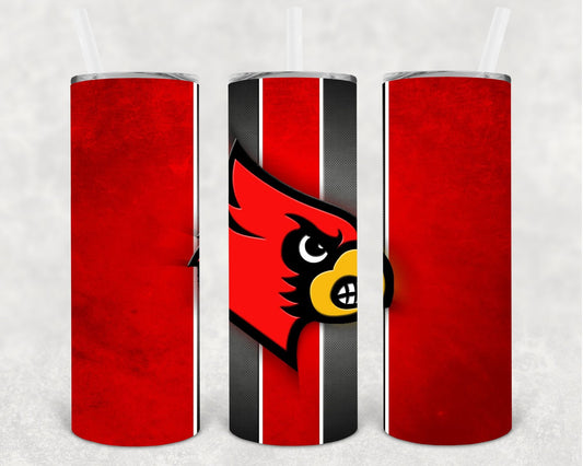 Louisville Cardinals 20 oz Skinny Tumbler