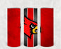 Louisville Cardinals 20 oz Skinny Tumbler