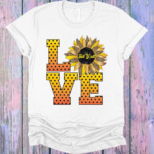 Love Fall Y'all Graphic Tee