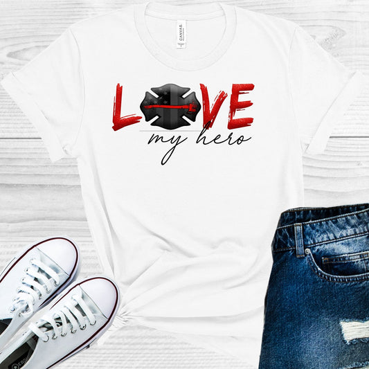 Love My Hero Graphic Tee