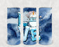 Love Snowman 20 oz Skinny Tumbler