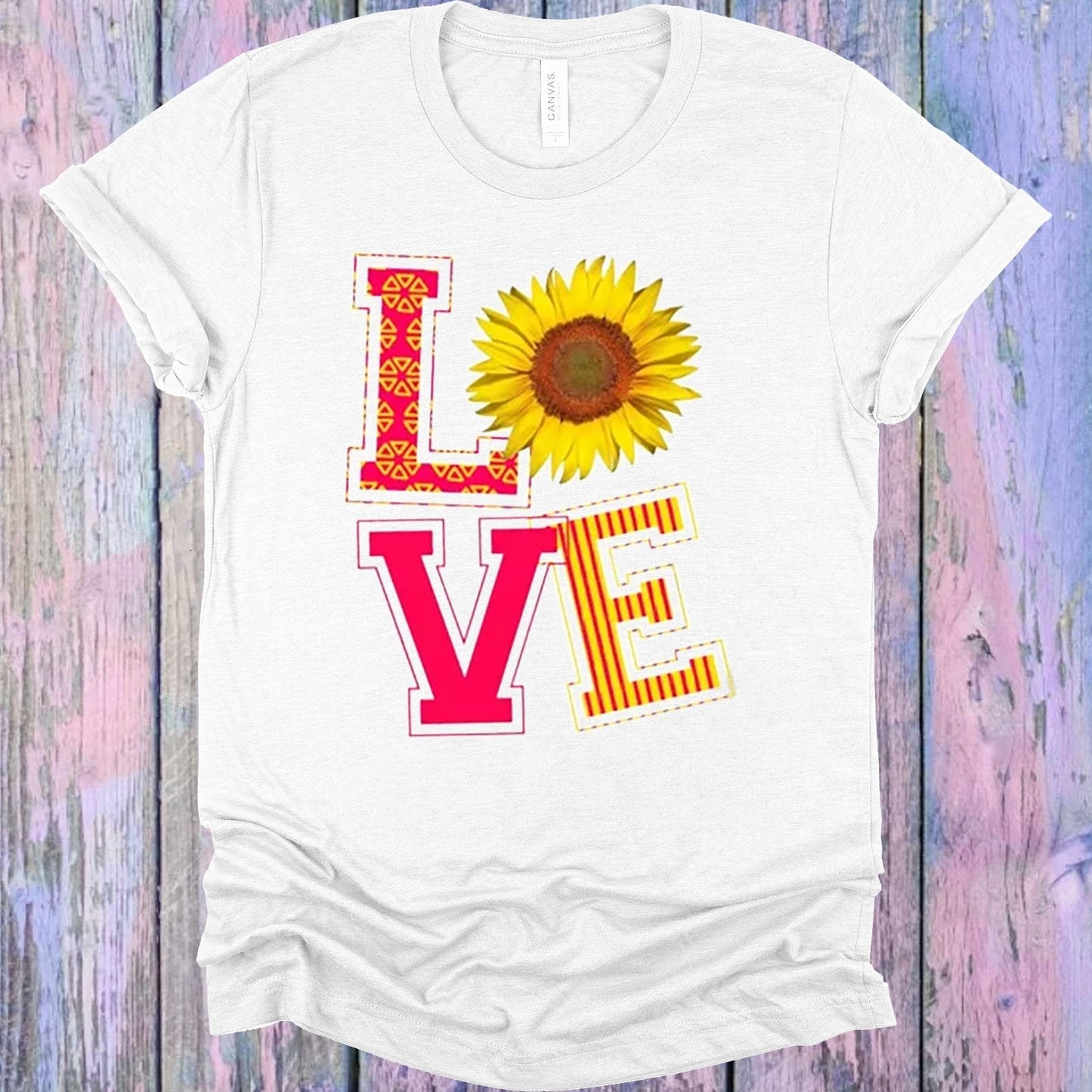 Love Sunflower Graphic Tee